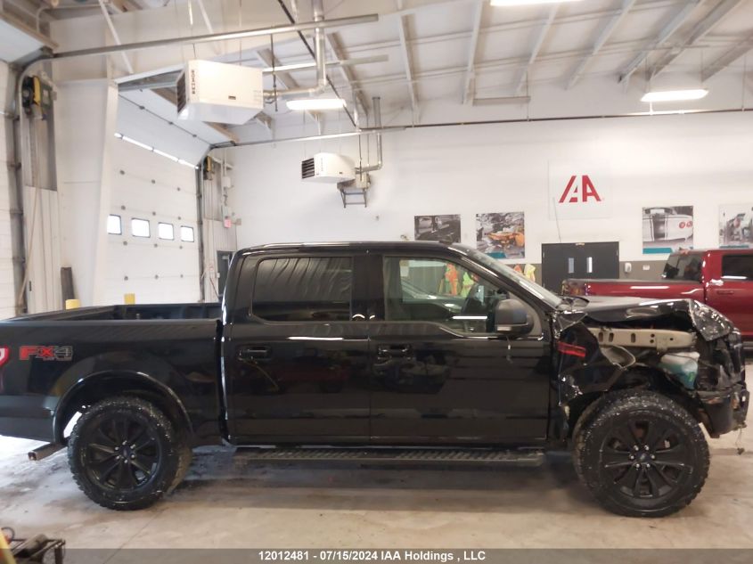 1FTEW1EP2KFB71008 2019 Ford F150 Supercrew