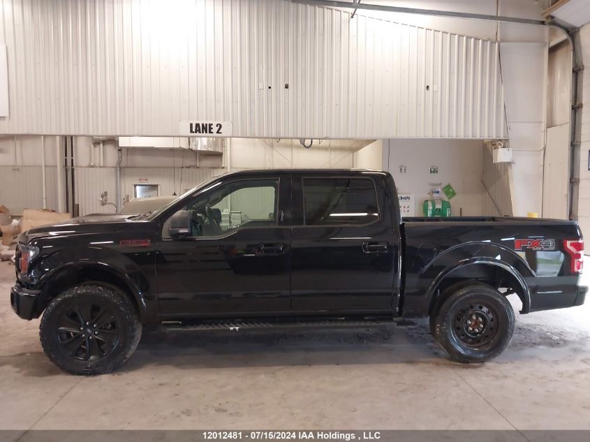 1FTEW1EP2KFB71008 2019 Ford F150 Supercrew