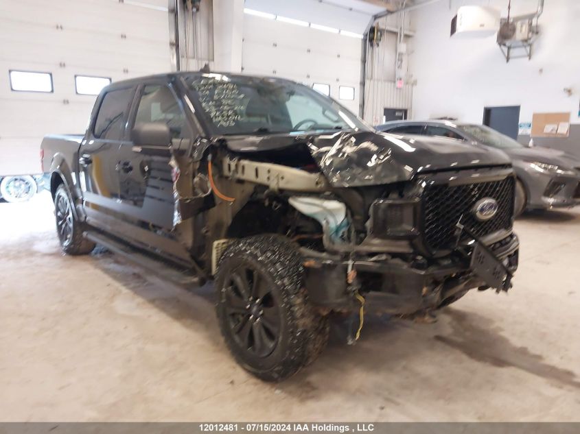 1FTEW1EP2KFB71008 2019 Ford F150 Supercrew