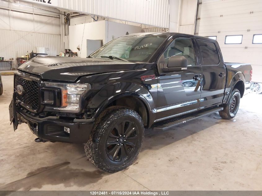 1FTEW1EP2KFB71008 2019 Ford F150 Supercrew