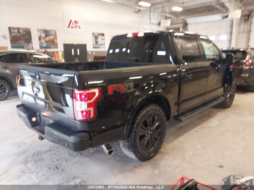 1FTEW1EP2KFB71008 2019 Ford F150 Supercrew