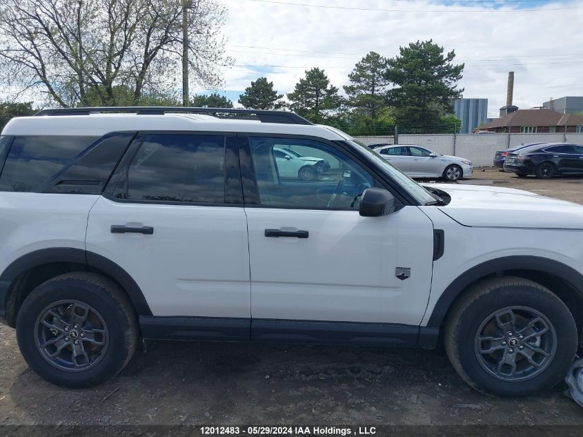 2024 Ford Bronco Sport Big Bend VIN: 3FMCR9B67RRE03071 Lot: 12012483