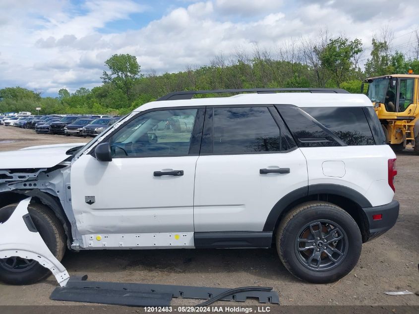 2024 Ford Bronco Sport Big Bend VIN: 3FMCR9B67RRE03071 Lot: 12012483