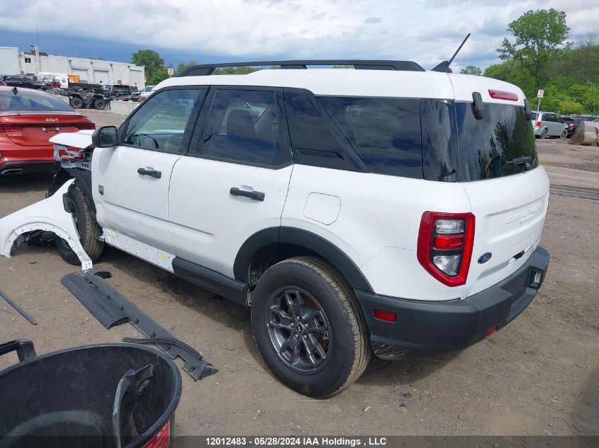 2024 Ford Bronco Sport Big Bend VIN: 3FMCR9B67RRE03071 Lot: 12012483