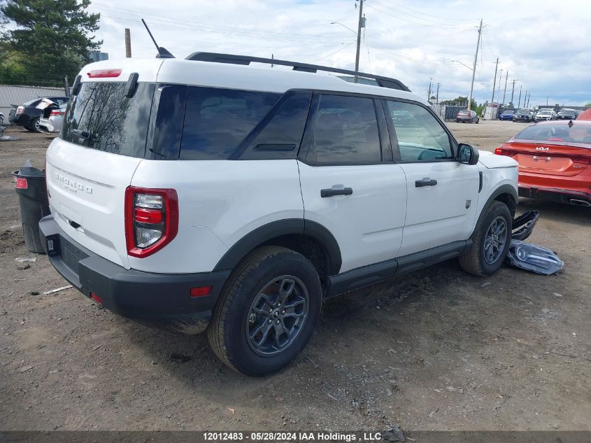 2024 Ford Bronco Sport Big Bend VIN: 3FMCR9B67RRE03071 Lot: 12012483