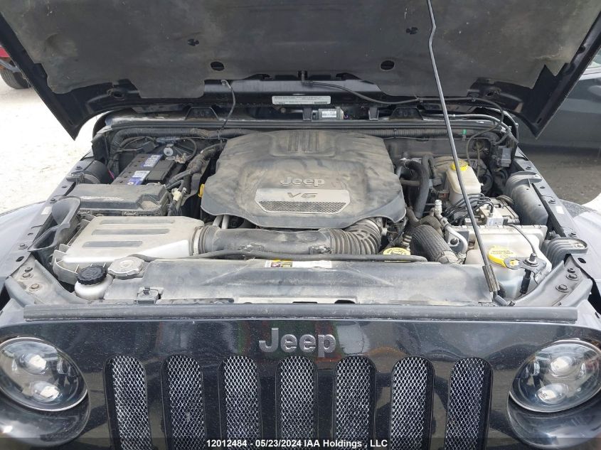 2012 Jeep Wrangler Unlimited Sahara VIN: 1C4BJWEG7CL222035 Lot: 12012484