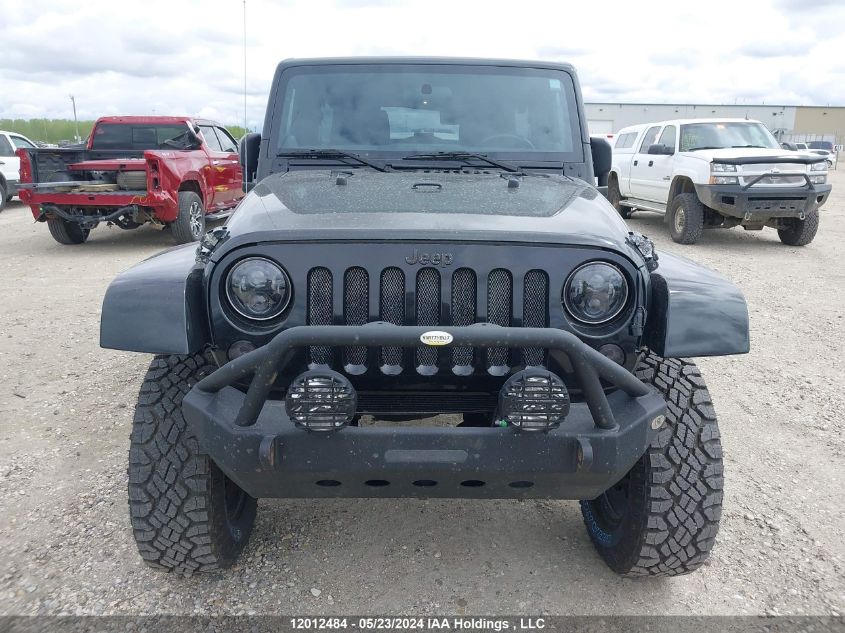 2012 Jeep Wrangler Unlimited Sahara VIN: 1C4BJWEG7CL222035 Lot: 12012484
