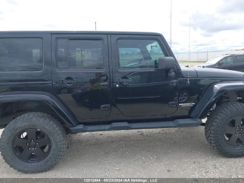 2012 Jeep Wrangler Unlimited Sahara VIN: 1C4BJWEG7CL222035 Lot: 12012484