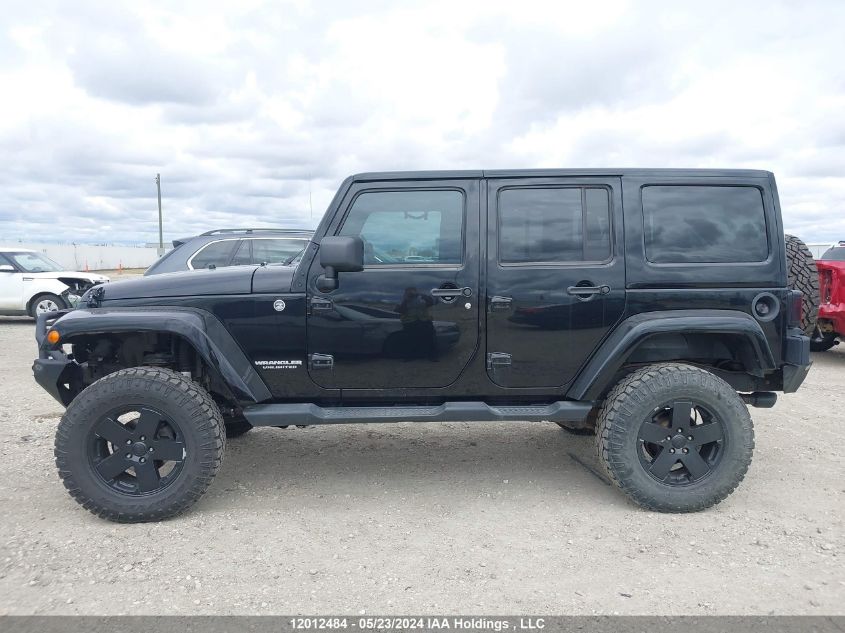2012 Jeep Wrangler Unlimited Sahara VIN: 1C4BJWEG7CL222035 Lot: 12012484