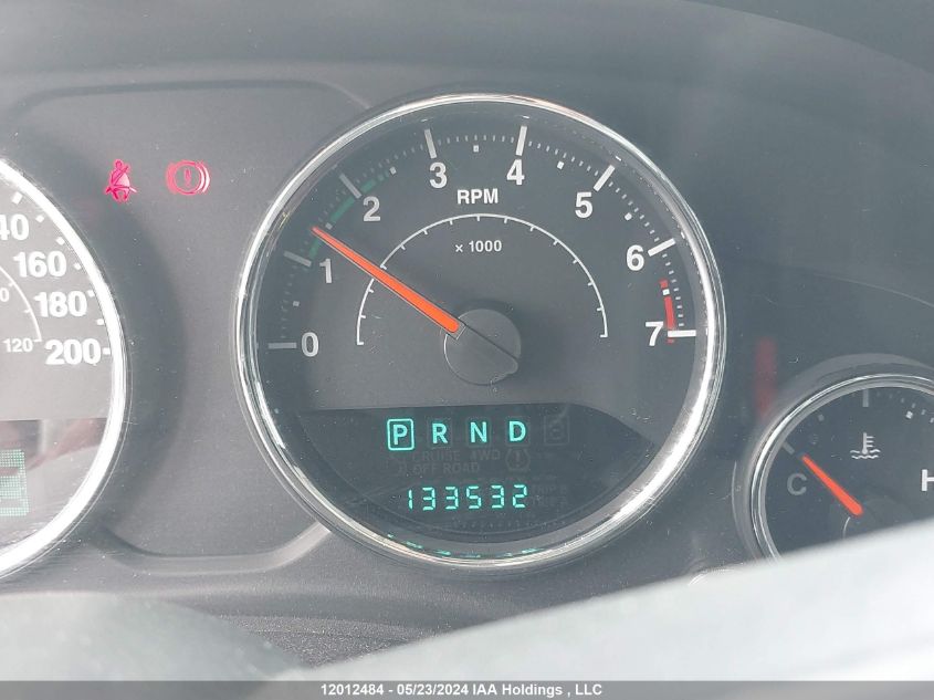 2012 Jeep Wrangler Unlimited Sahara VIN: 1C4BJWEG7CL222035 Lot: 12012484