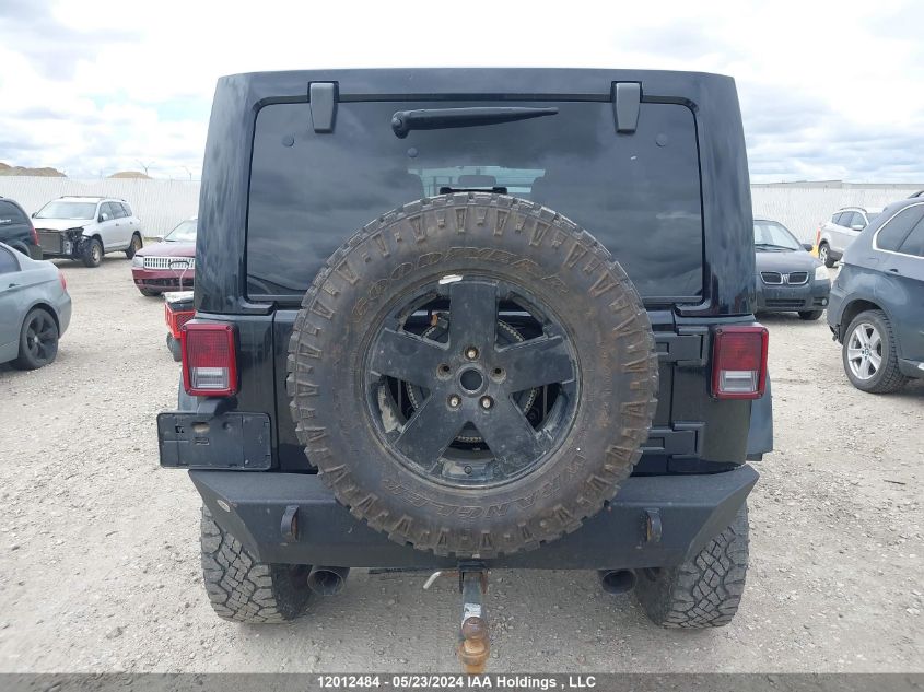 2012 Jeep Wrangler Unlimited Sahara VIN: 1C4BJWEG7CL222035 Lot: 12012484