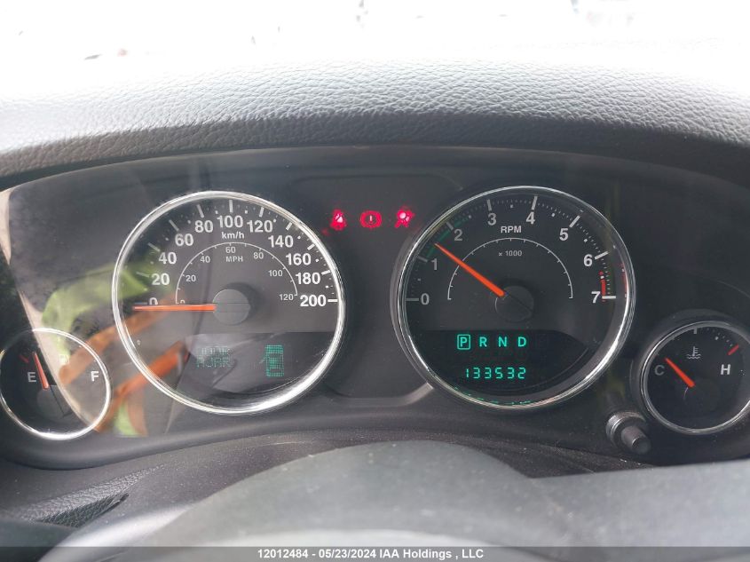 2012 Jeep Wrangler Unlimited Sahara VIN: 1C4BJWEG7CL222035 Lot: 12012484