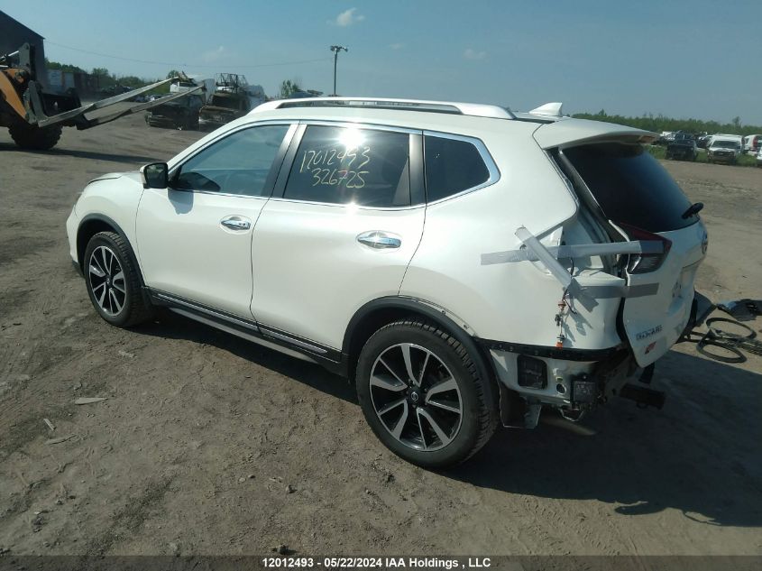 2018 Nissan Rogue VIN: JN8AT2MV6JW326725 Lot: 12012493