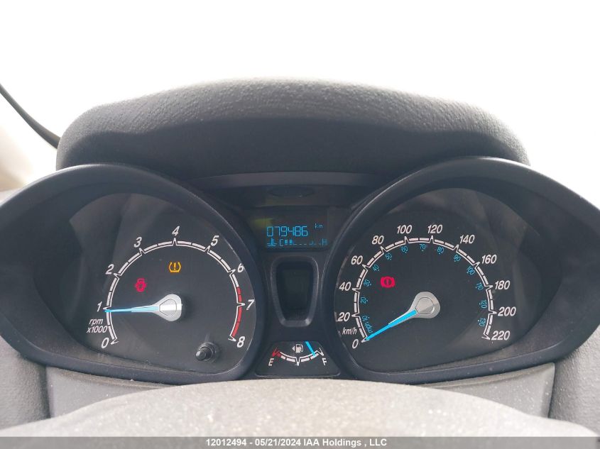 2015 Ford Fiesta S VIN: 3FADP4AJ0FM185142 Lot: 12012494