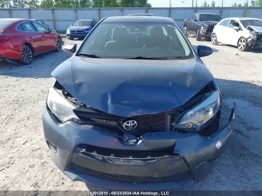2014 Toyota Corolla L/Le/Le Pls/Prm/S/S Pls VIN: 2T1BURHE3EC009970 Lot: 12012510