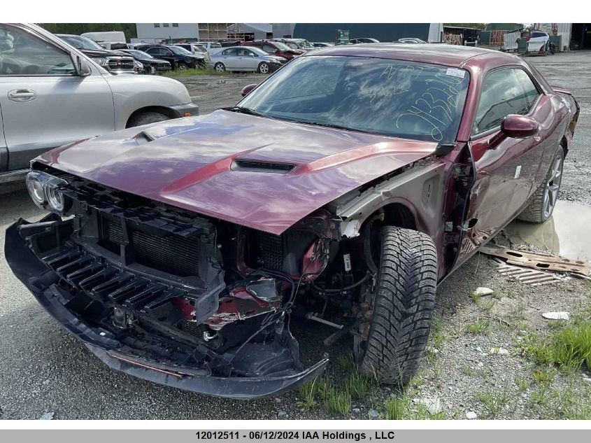 2020 Dodge Challenger Sxt VIN: 2C3CDZAG4LH121457 Lot: 12012511