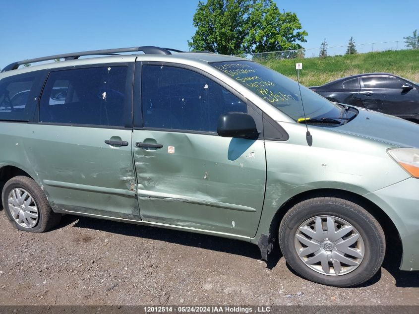 2006 Toyota Sienna Ce VIN: 5TDZA29C96S412758 Lot: 12012514