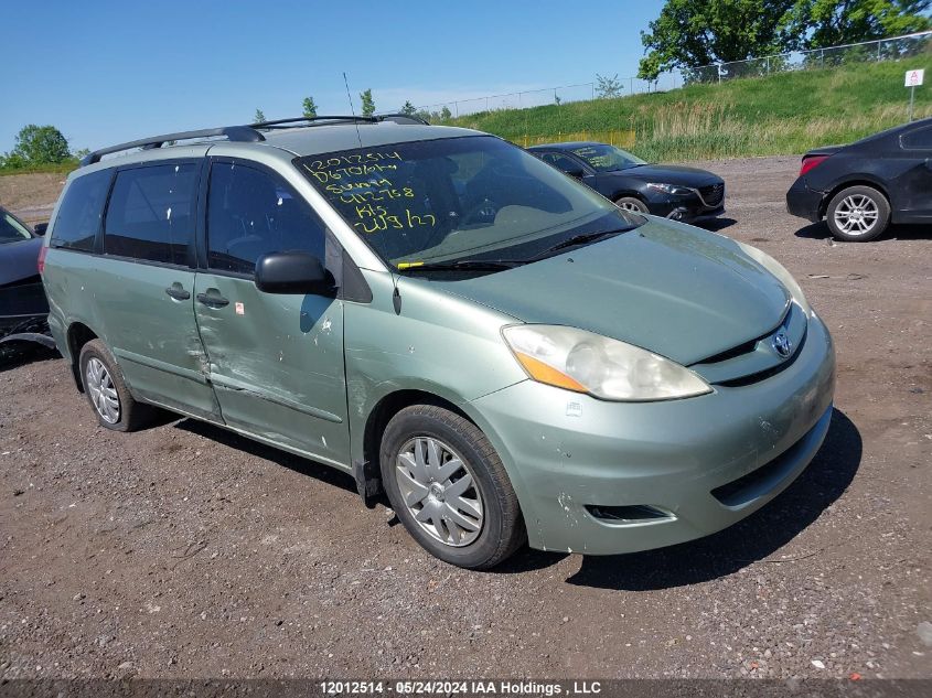 2006 Toyota Sienna Ce VIN: 5TDZA29C96S412758 Lot: 12012514