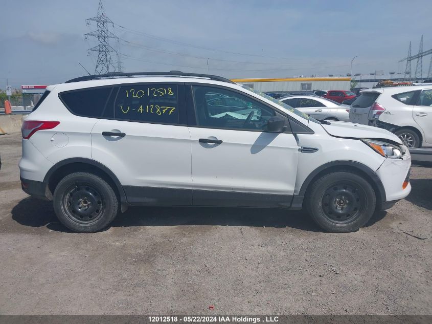 2015 Ford Escape S VIN: 1FMCU0F70FUA12877 Lot: 12012518