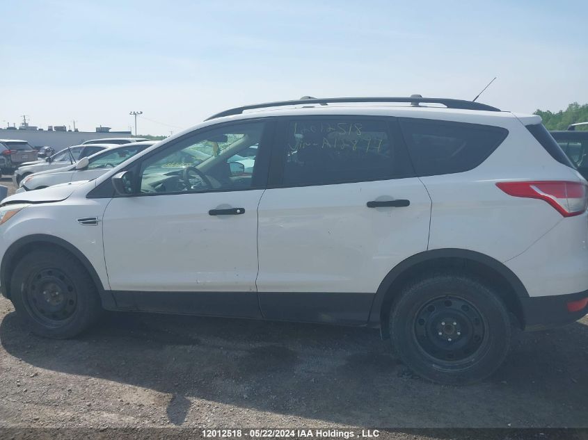 2015 Ford Escape S VIN: 1FMCU0F70FUA12877 Lot: 12012518