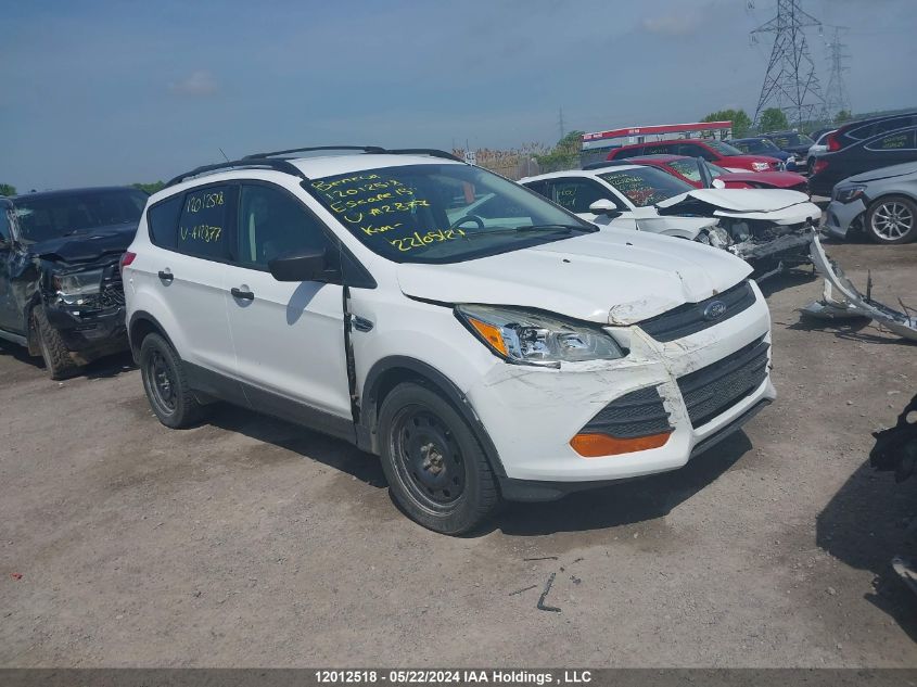 2015 Ford Escape S VIN: 1FMCU0F70FUA12877 Lot: 12012518