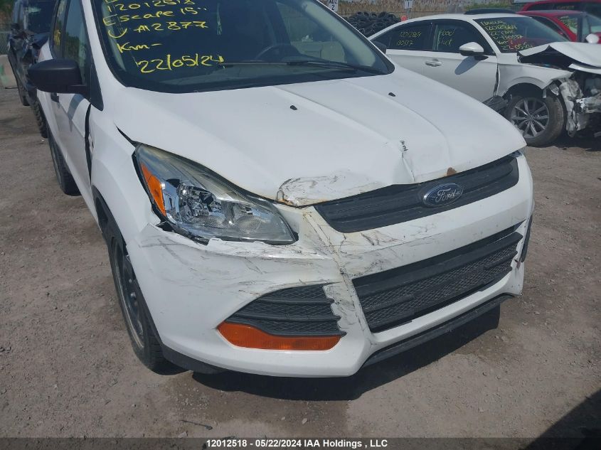 2015 Ford Escape S VIN: 1FMCU0F70FUA12877 Lot: 12012518