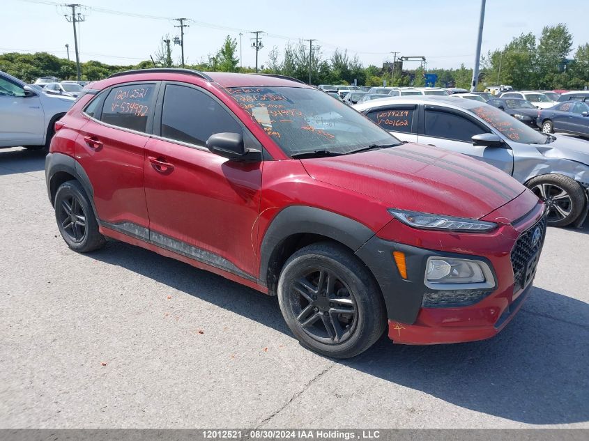 2020 Hyundai Kona VIN: KM8K12AA9LU534972 Lot: 12012521