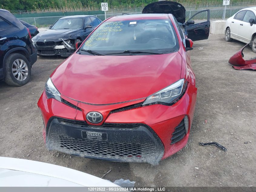 2018 Toyota Corolla Le VIN: 2T1BURHE4JC063028 Lot: 12012522