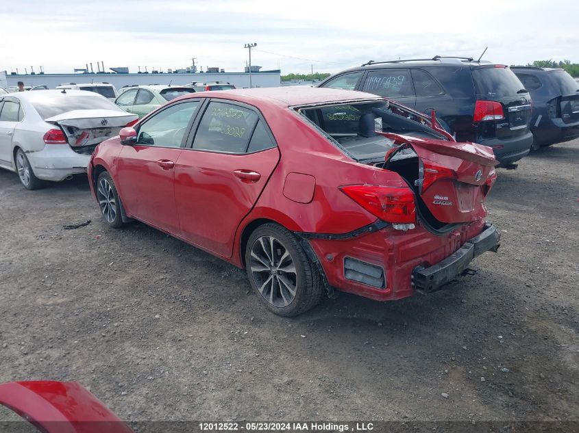 2018 Toyota Corolla Le VIN: 2T1BURHE4JC063028 Lot: 12012522