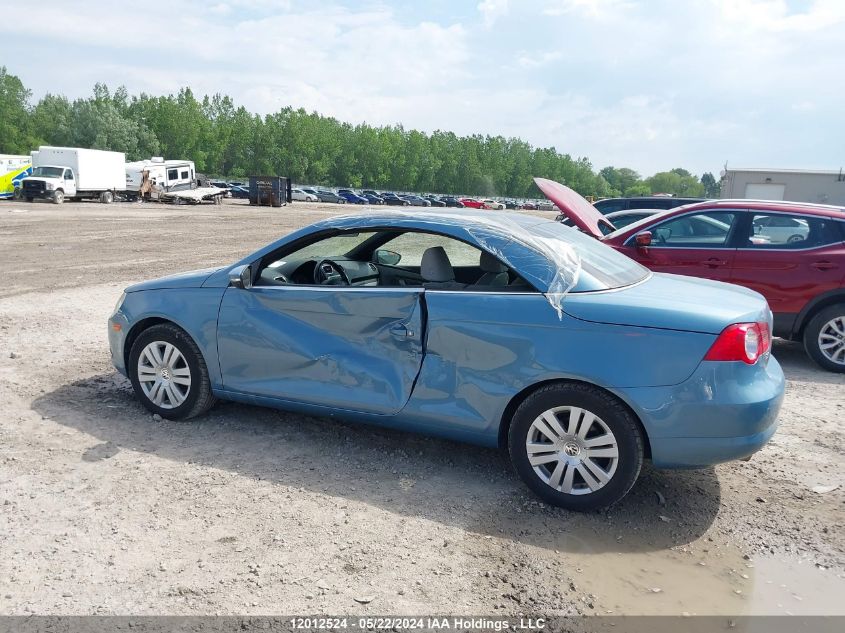 2009 Volkswagen Eos Komfort VIN: WVWBA71F99V017381 Lot: 12012524