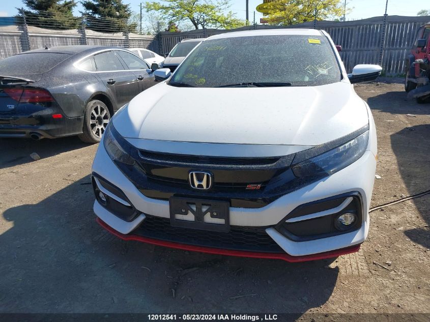 2020 Honda Civic Si Si VIN: 2HGFC1E59LH200193 Lot: 12012541