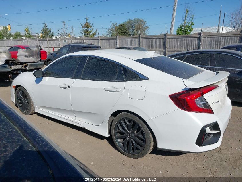 2020 Honda Civic Si Si VIN: 2HGFC1E59LH200193 Lot: 12012541