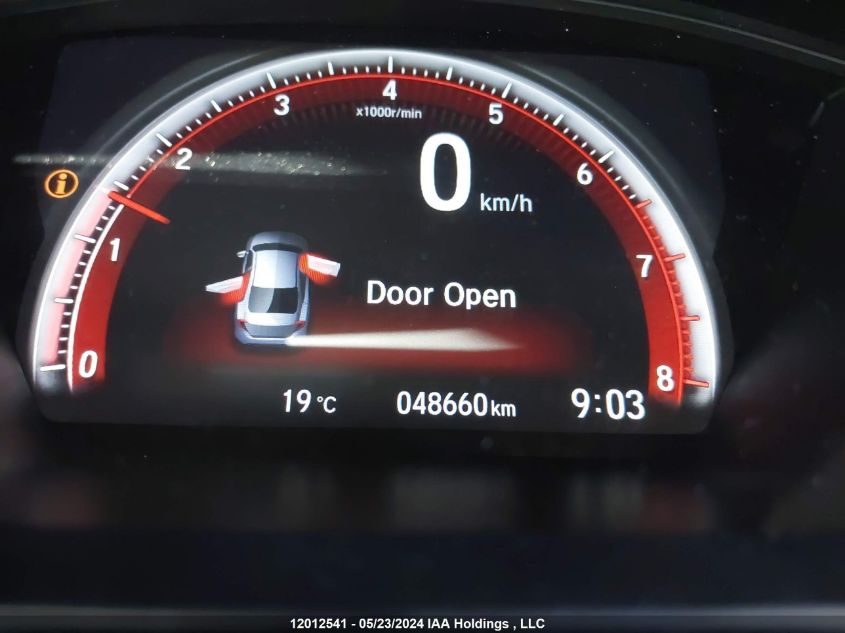 2020 Honda Civic Si Si VIN: 2HGFC1E59LH200193 Lot: 12012541