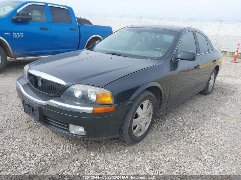 2002 Lincoln Ls VIN: 1LNHM86S02Y708361 Lot: 12012544