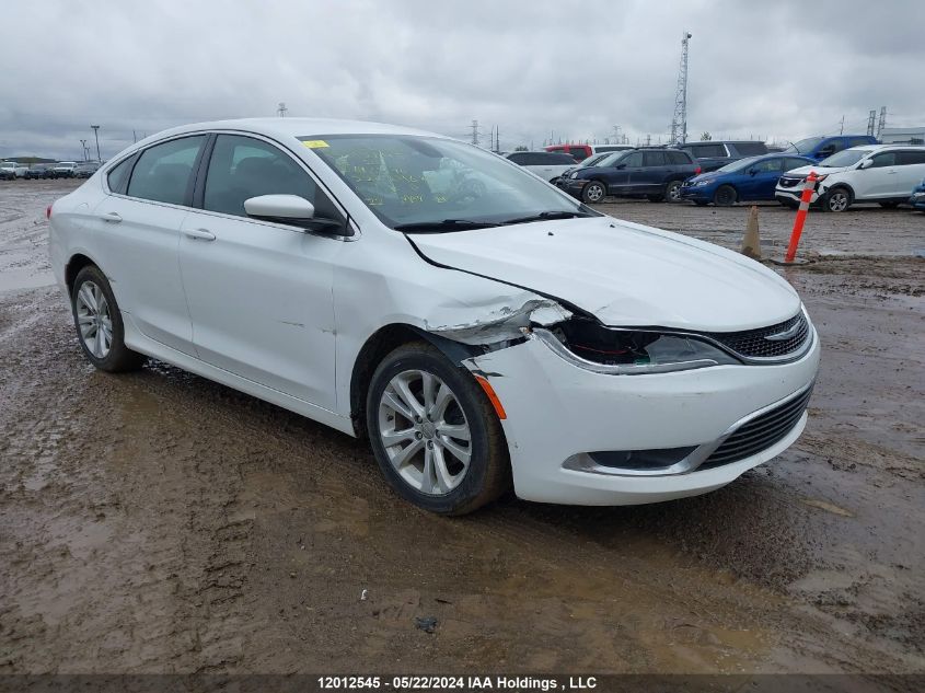 2015 Chrysler 200 Limited VIN: 1C3CCCAB2FN646470 Lot: 12012545