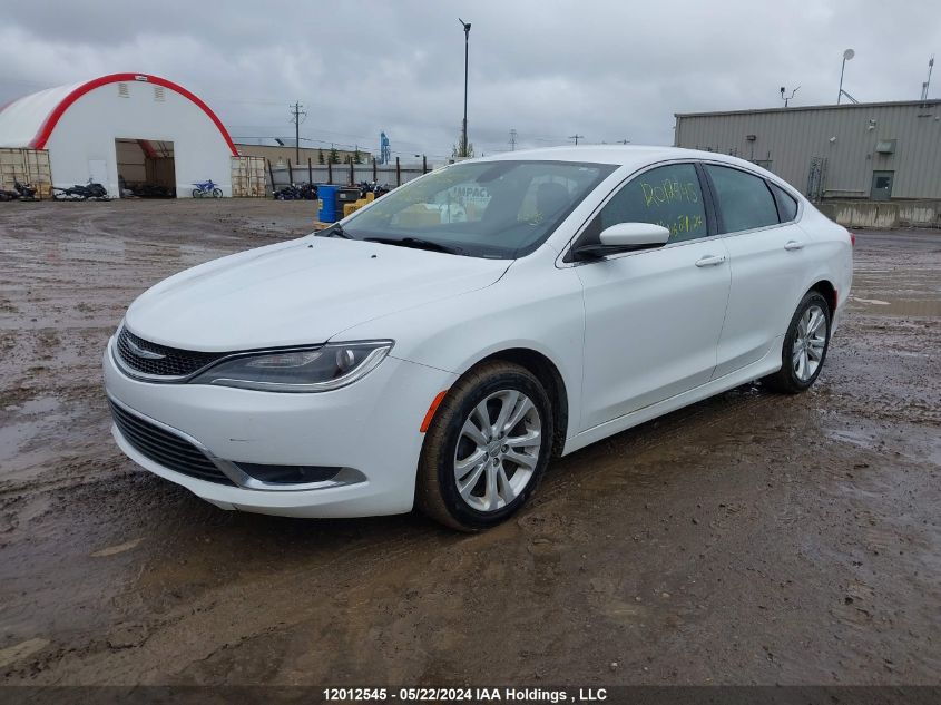 2015 Chrysler 200 Limited VIN: 1C3CCCAB2FN646470 Lot: 12012545