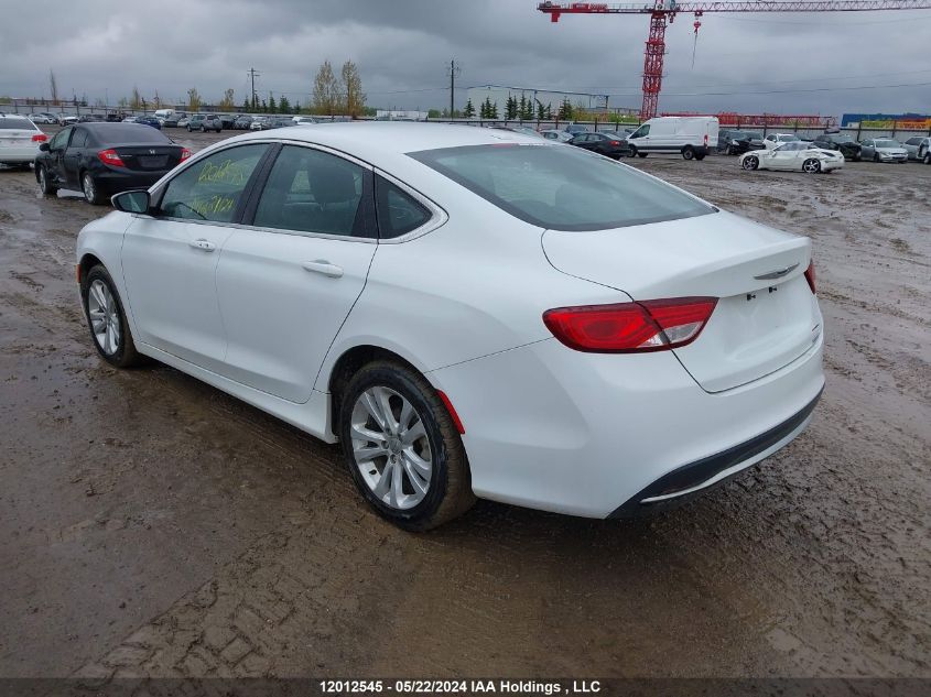 2015 Chrysler 200 Limited VIN: 1C3CCCAB2FN646470 Lot: 12012545