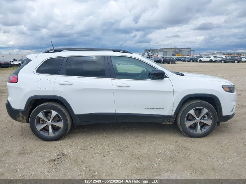 2022 Jeep Cherokee Limited VIN: 1C4PJMDX2ND516662 Lot: 12012549
