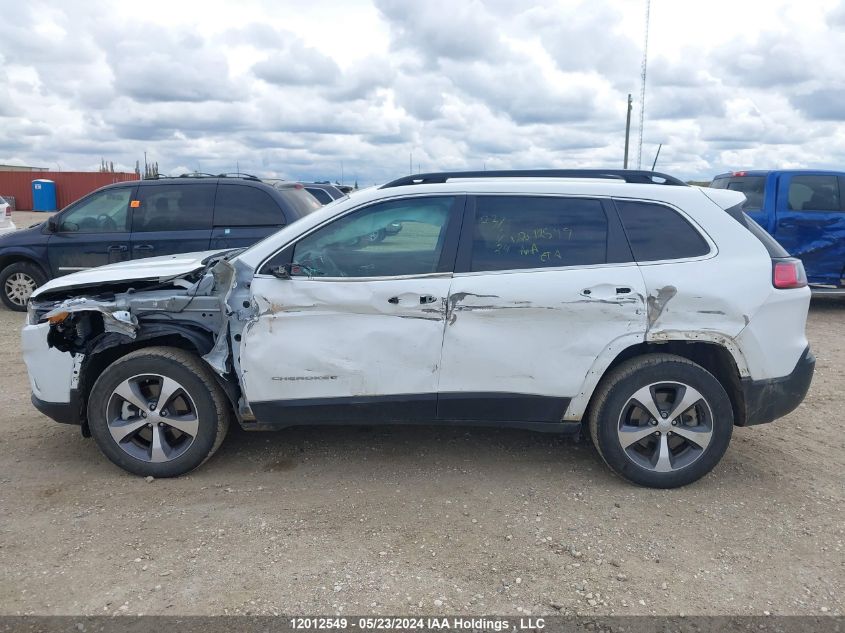 2022 Jeep Cherokee Limited VIN: 1C4PJMDX2ND516662 Lot: 12012549