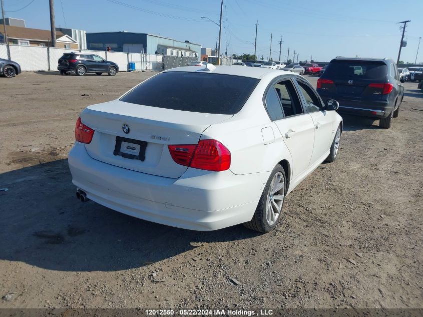 2011 BMW 3 Series 328I xDrive VIN: WBAPK7G55BNN86006 Lot: 12012550