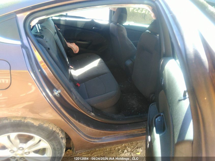 2019 Chevrolet Cruze VIN: 1G1BE5SM2K7136303 Lot: 12012554