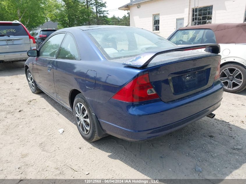 2001 Honda Civic VIN: 1HGEM22911L810014 Lot: 12012565