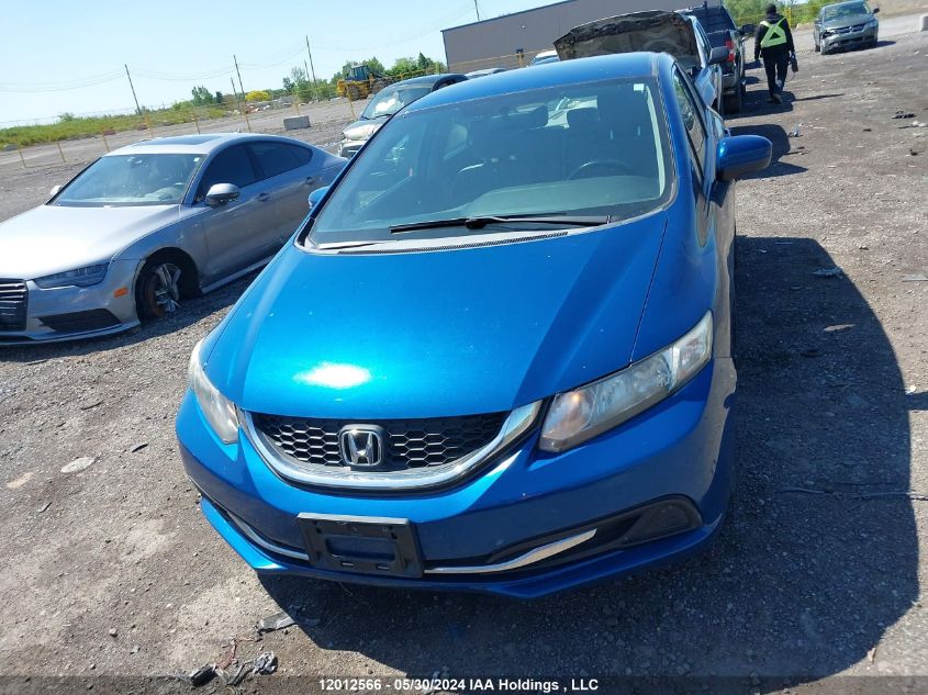 2014 Honda Civic Lx VIN: 2HGFB2F49EH018978 Lot: 12012566