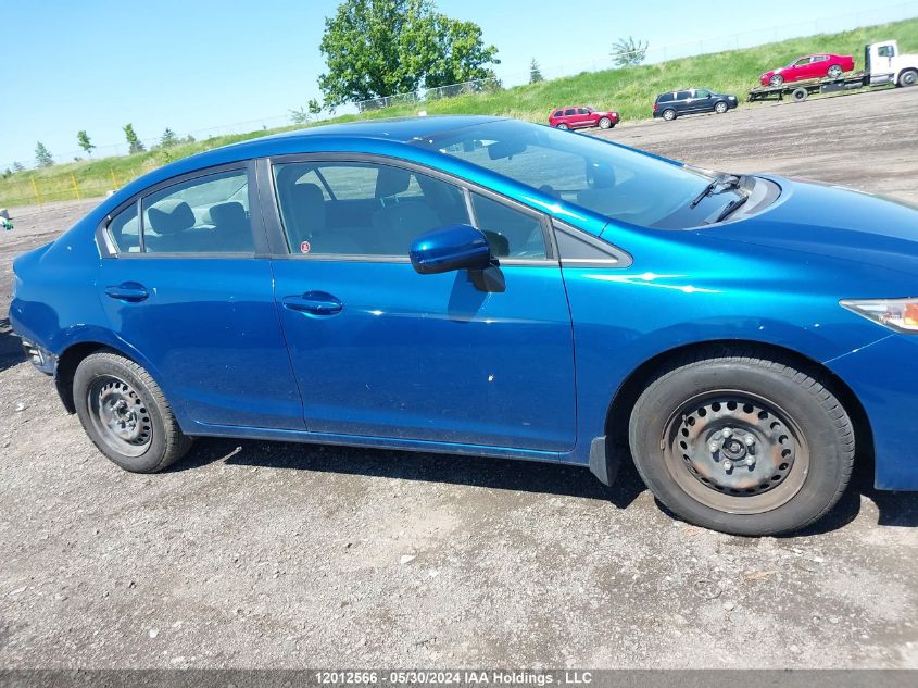 2014 Honda Civic Lx VIN: 2HGFB2F49EH018978 Lot: 12012566