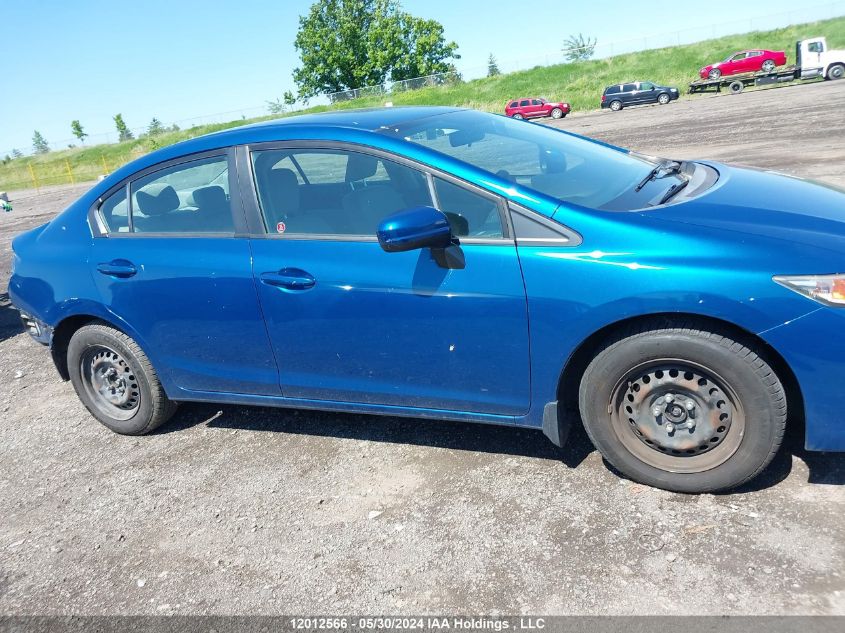 2014 Honda Civic Lx VIN: 2HGFB2F49EH018978 Lot: 12012566