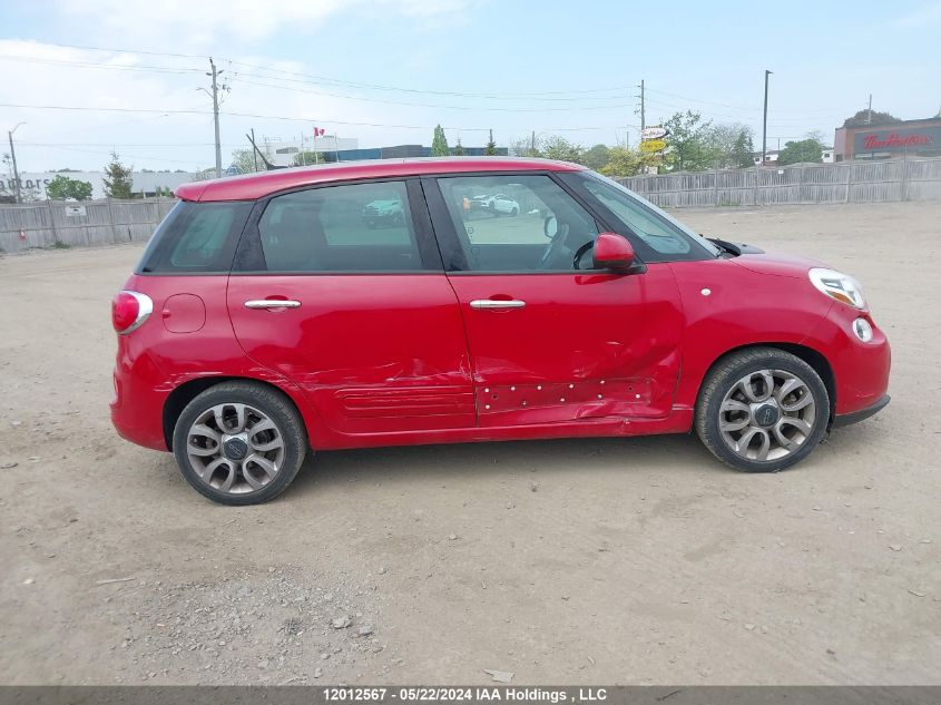 2014 Fiat 500L Easy VIN: ZFBCFABH1EZ001829 Lot: 12012567