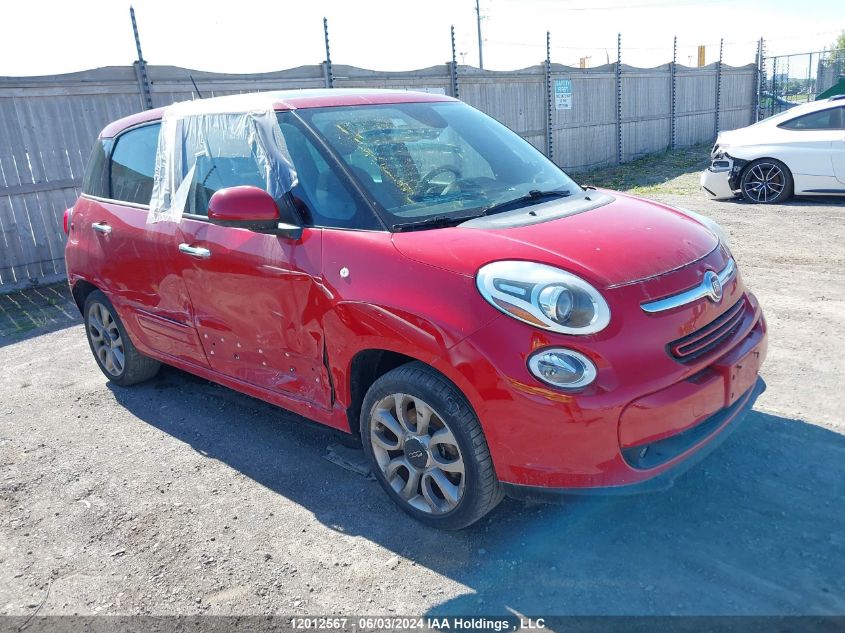 2014 Fiat 500L Easy VIN: ZFBCFABH1EZ001829 Lot: 12012567