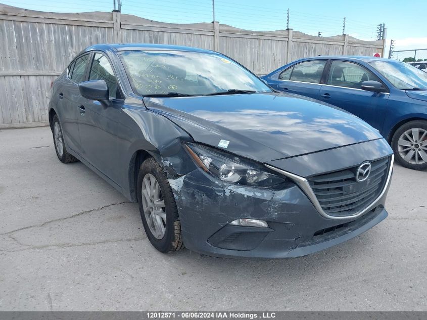 2015 Mazda Mazda3 VIN: 3MZBM1V76FM169399 Lot: 12012571