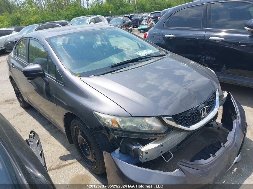 2014 Honda Civic Sedan VIN: 2HGFB2F77EH010730 Lot: 12012573