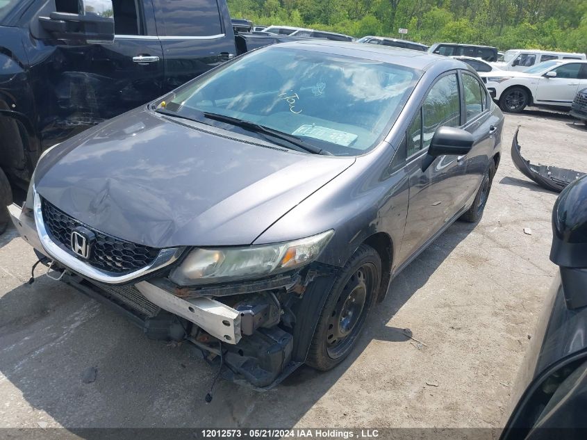 2014 Honda Civic Sedan VIN: 2HGFB2F77EH010730 Lot: 12012573